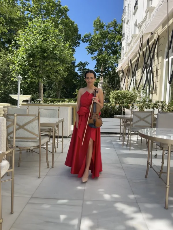 Liana en escena